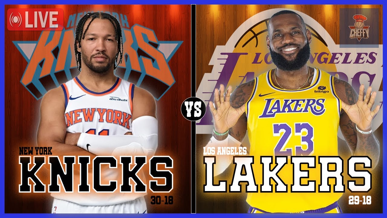 New York Knicks VS Los Angeles Lakers LIVE Play-By-Play | Pre and Post Game Coverage!