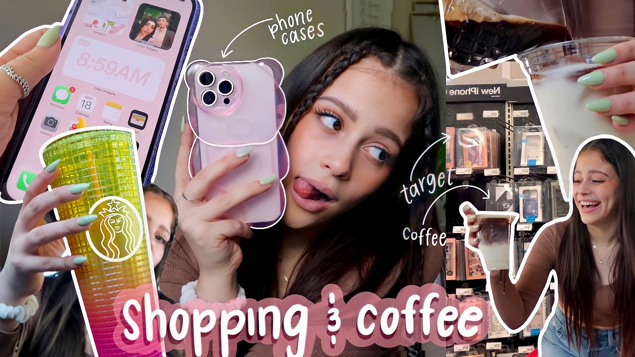 Target & Coffee Runs *покупка чехлов для телефонов, звездные гости, + Nespresso*