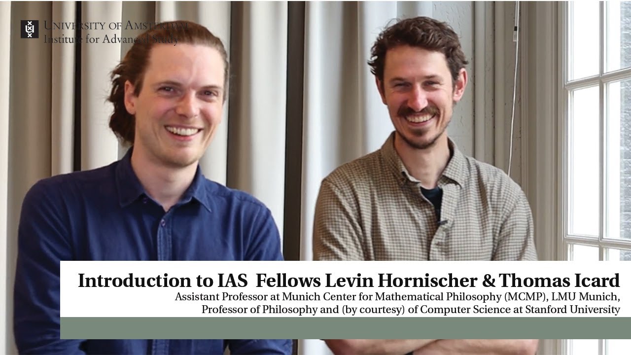 IAS Fellows Levin Hornischer & Thomas Icard on identify interactions between logic and AI