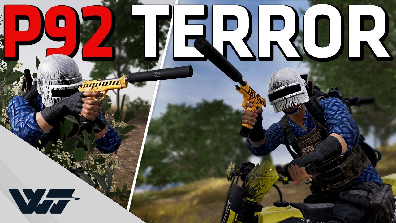 P92 TERROR - Humiliating the last guy alive - PUBG