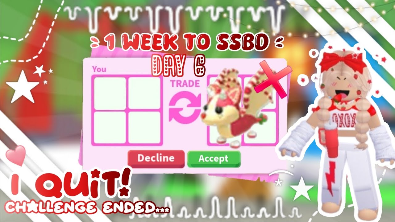 1 week to ssbd! ⚡️🍓 DAY 6 ✨️🍓 *I QUIT! END OF SERIES* 🌷🍓