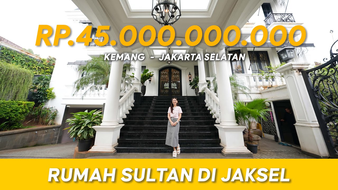 Rumah Mewah Full Furnish di Kemang Jakarta Selatan | Eps. 571