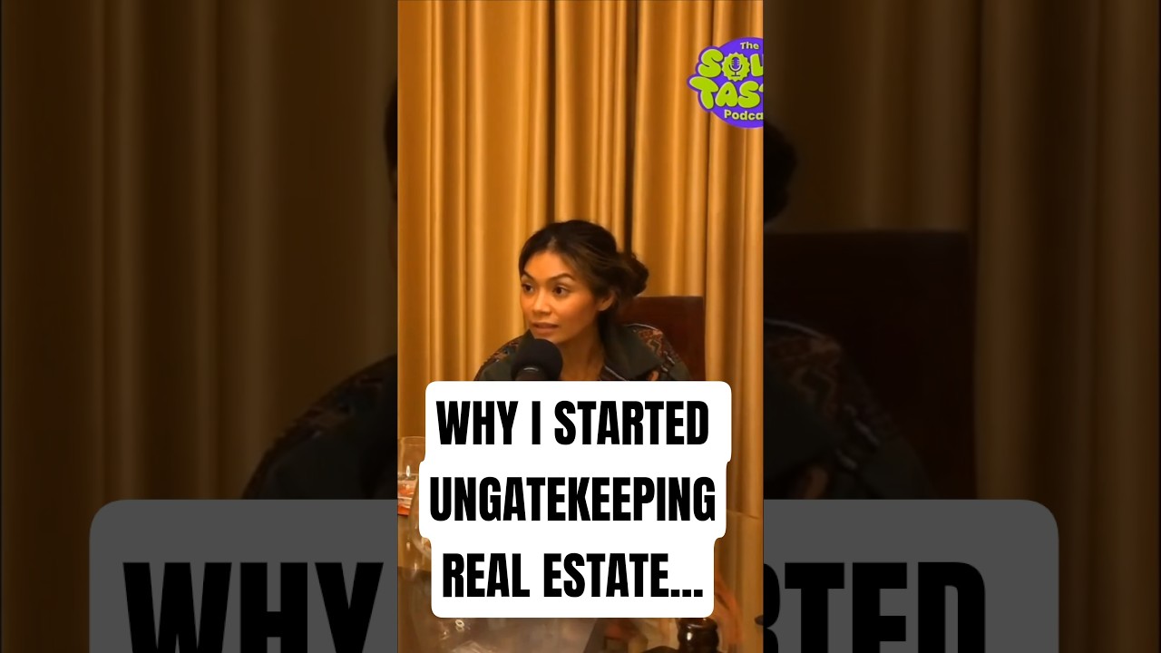 "Why I started ungatekeeping real estate..." 