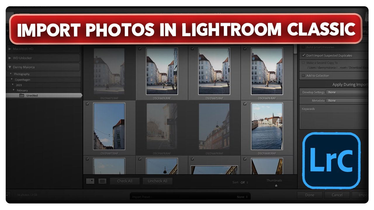 How to Import Photos in Lightroom Classic (Full Guide)