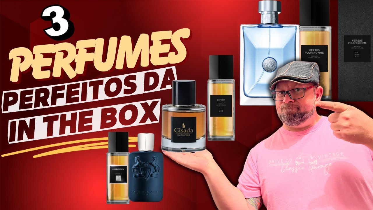 3 PERFUMES QUE NÃO PODEM FALTAR NA SUA COLEÇÃO- ENVOY, VERSUS POUR HOMME, LORD TOWN