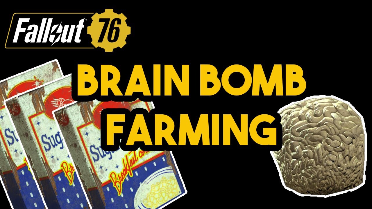 BRAIN BOMB FARMING | Fallout 76