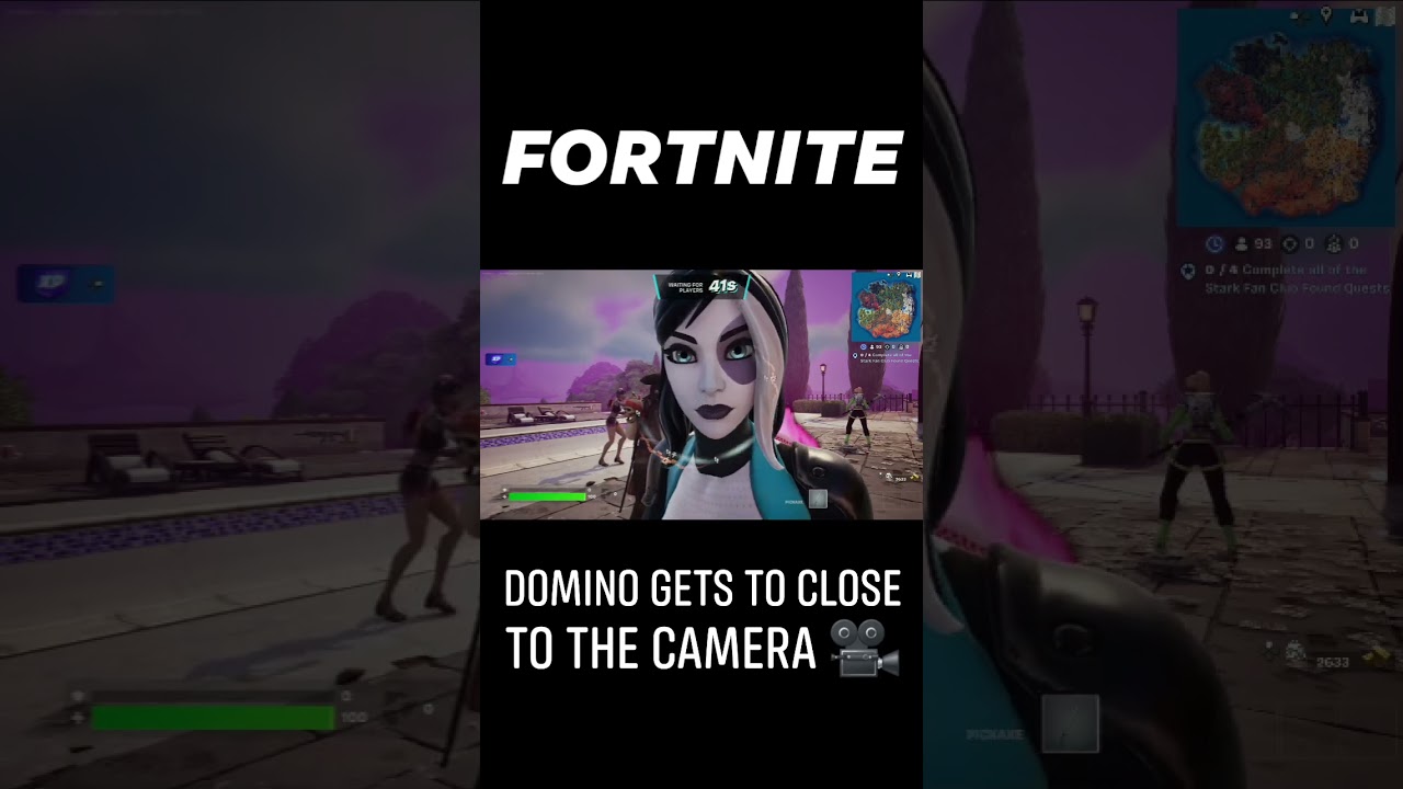 Fortnite - Domino's Close Up Moment 🎥