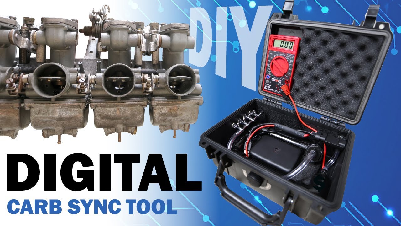 DIY Digital Motorcycle Carb Sync Tool | Budget Build That Works! Part 1
