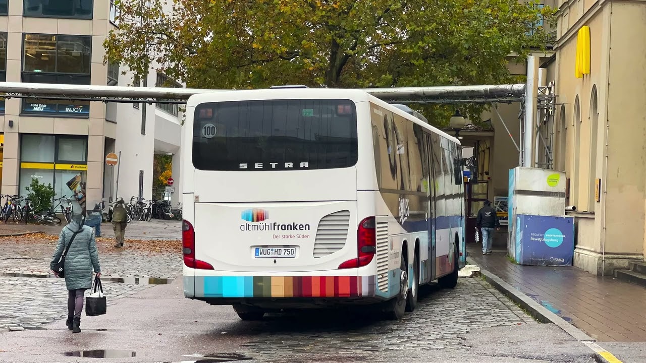 #435 Setra S418LE business |lautes Voith [Soundmitfahrt] |Kickdown + Hydrolüfter |SEV DB Regio RE16