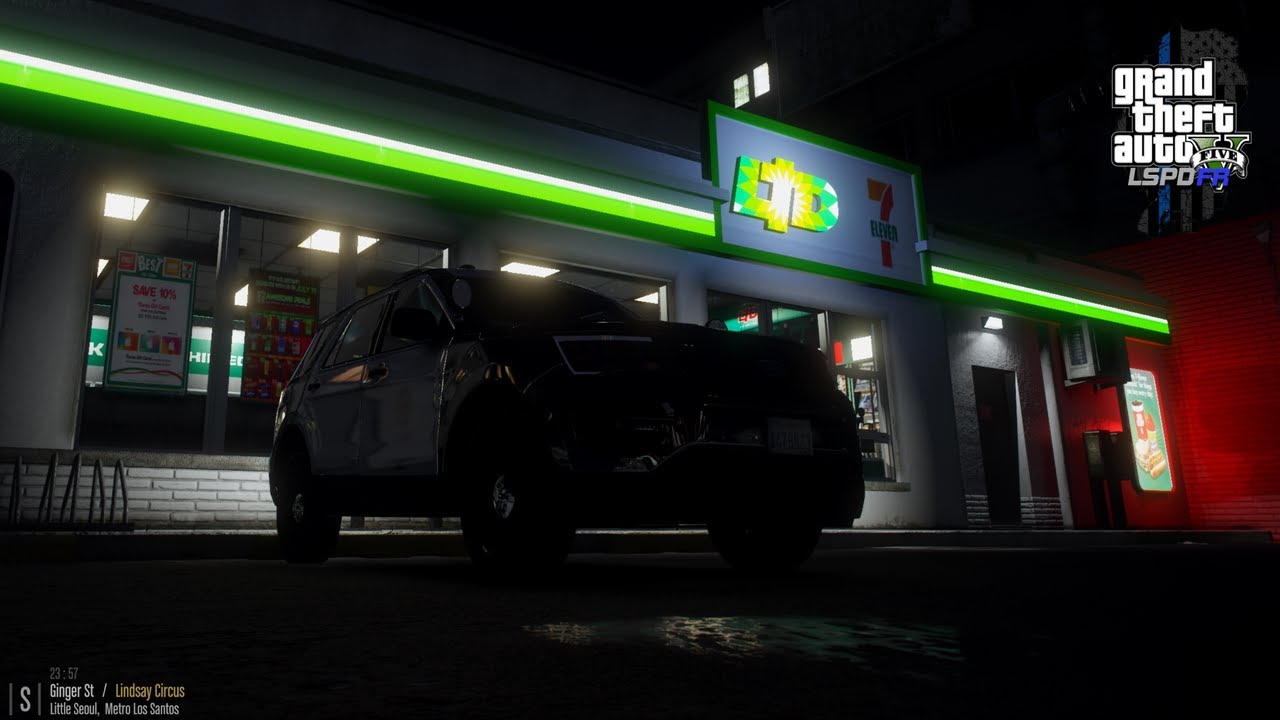 [No Commentary] GTA 5 LSPDFR | LAPD Utility Patrol, Chase, Shots Fired! #14