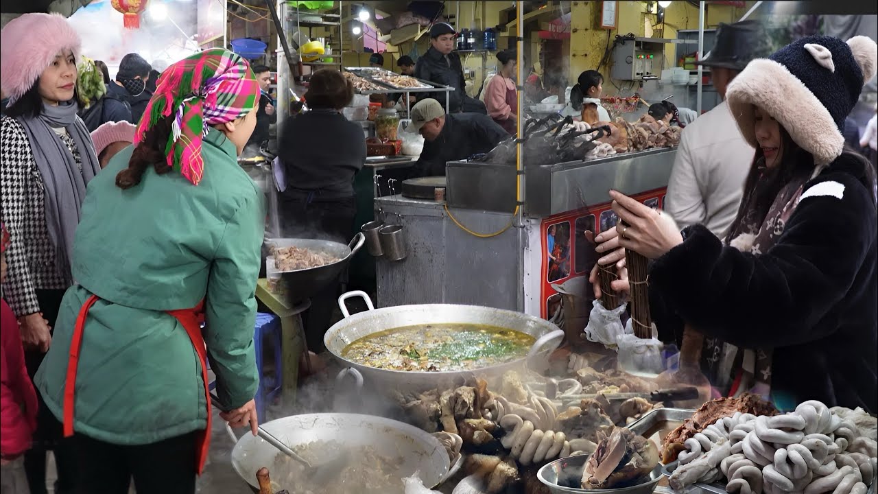 CHỢ CUỐI NĂM TÂY BẮC - BẮC HÀ | Ẩm Thực Nhiều  Món Ngon Thắng Cố, Lợn Bản, Gà Đen, Đặc Sản Rừng Quý.