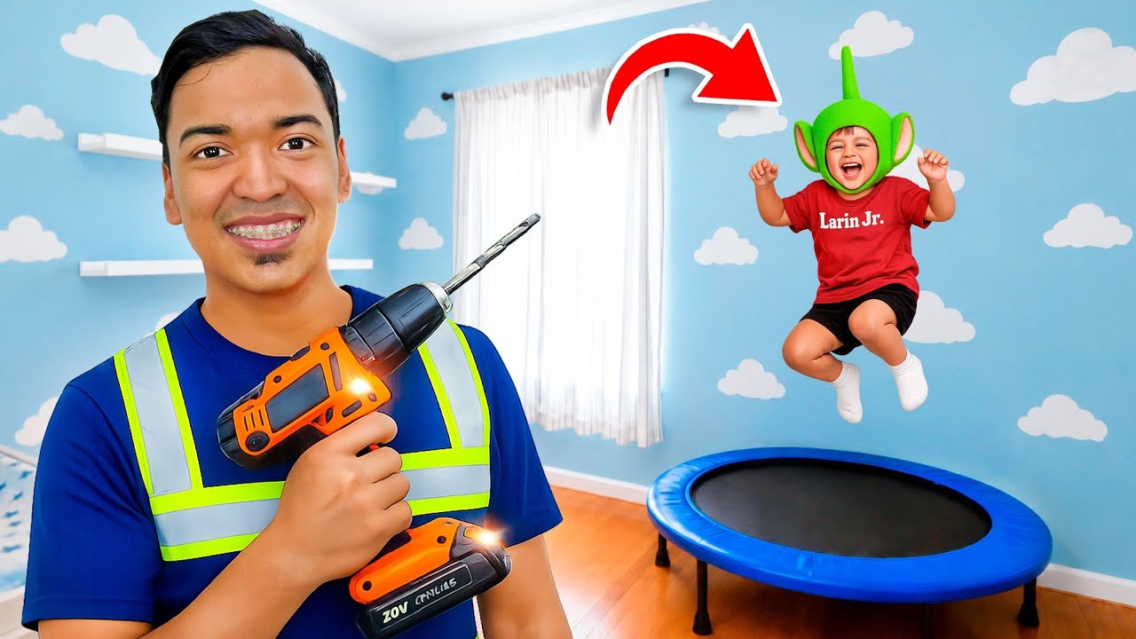 CONSTRUYO LA HABITACION de mi HIJO RECIEN NACIDO