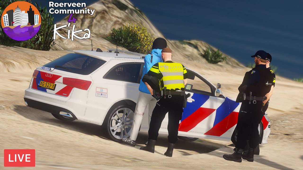 [LIVE 4 KIKA] ACHTERVOLGING EN SCHIETEN! | Roerveen Roleplay | Iddo