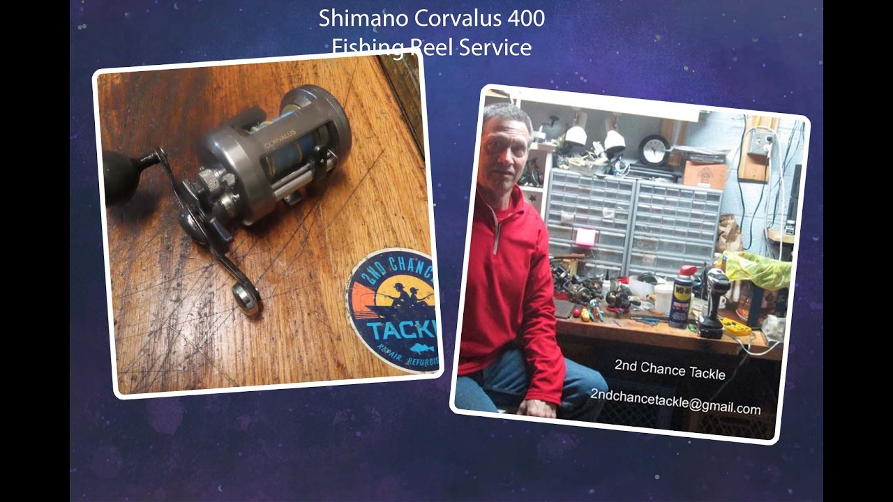 Инструкция по обслуживанию и ремонту рыболовной катушки Shimano Corvalus 400.