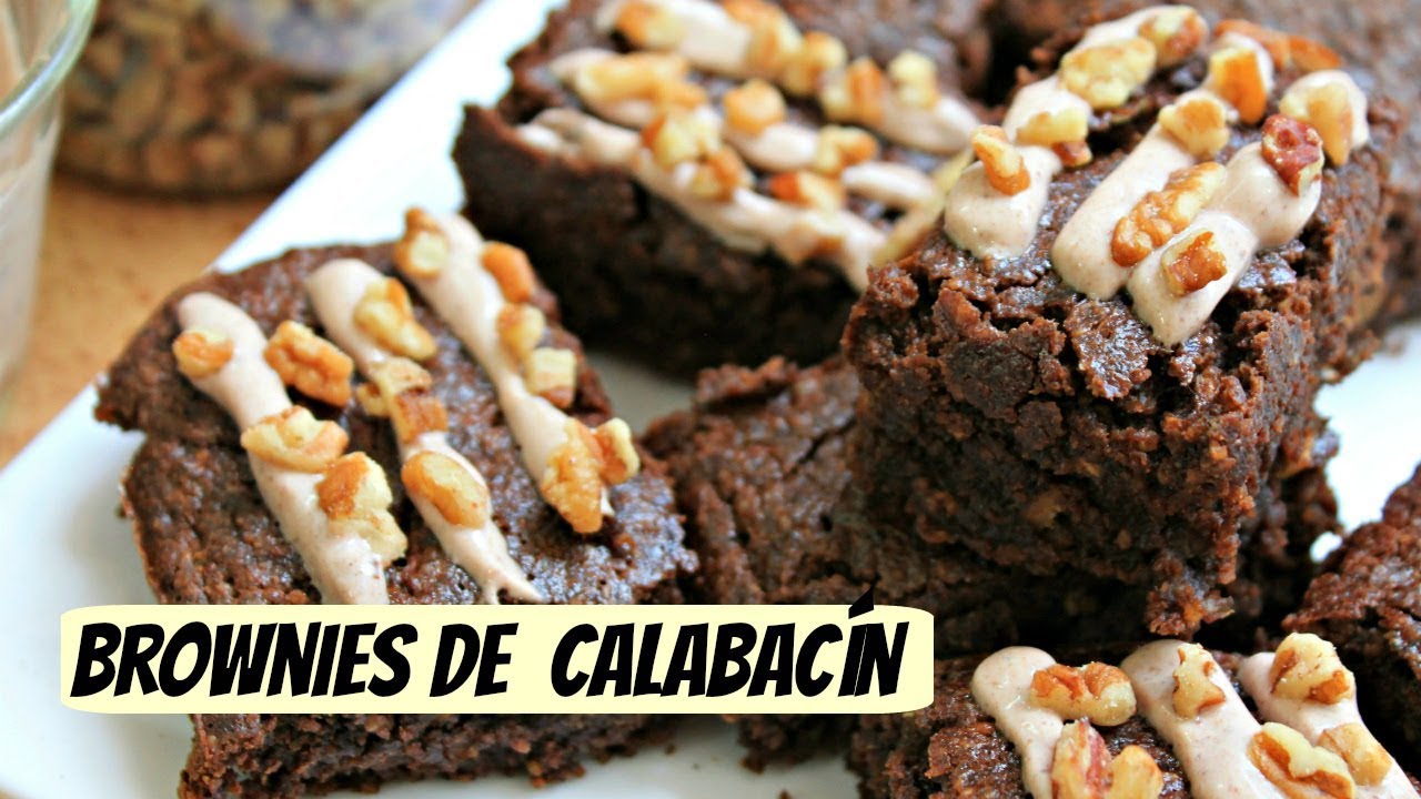 Brownies de calabacín
