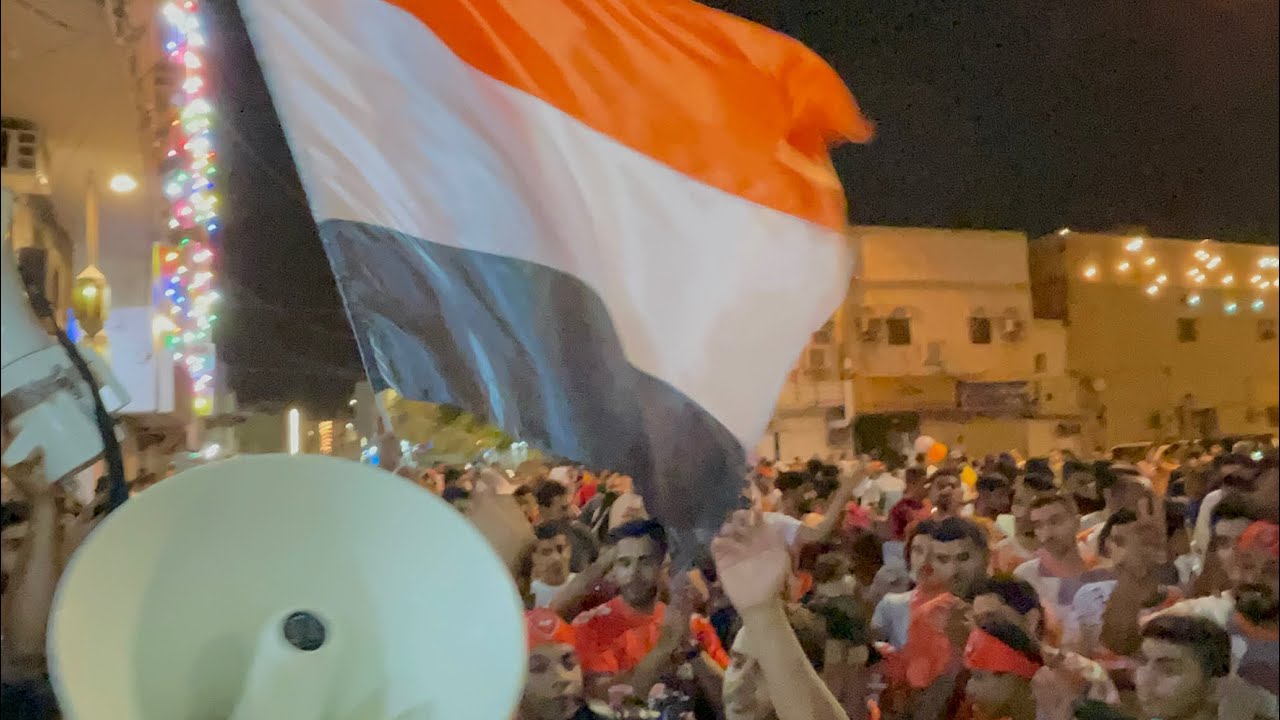 احتفال مضر القديح بالدوري
