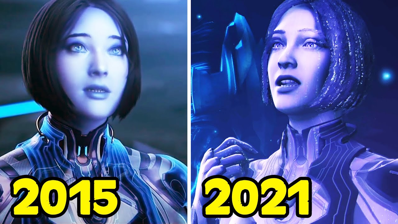 Cortana Betrays Master Chief in HALO 5 VS Why She Betrayed Him in HALO Infinite