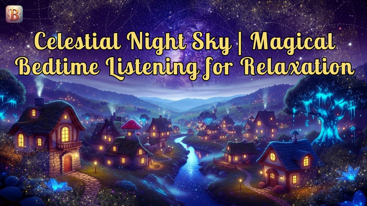 🌙✨Celestial Night Sky | Magical Bedtime Listening for Relaxation 🌌💤