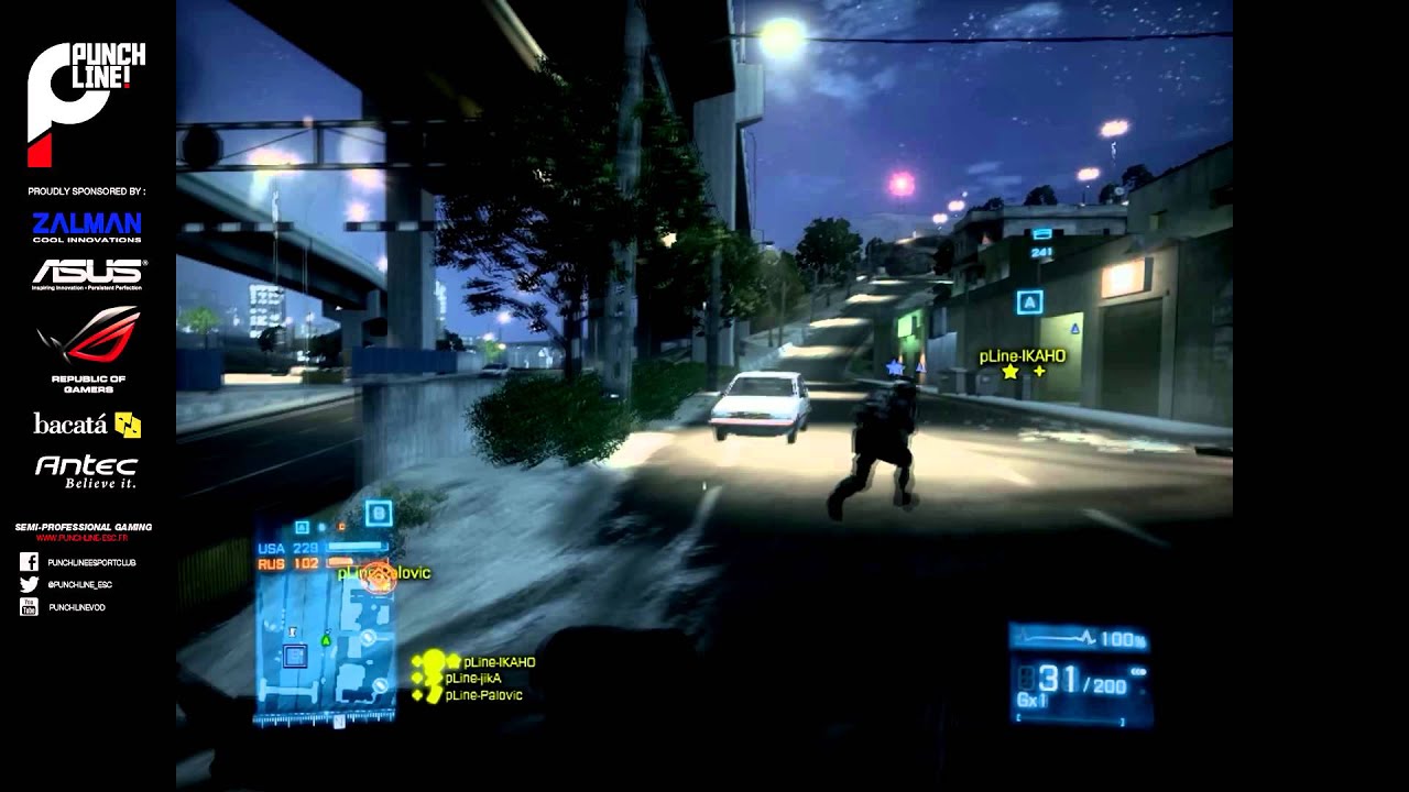 BF3 jikA - pLine vs EvE - Teheran 23K / 8D (5v5 competitive)