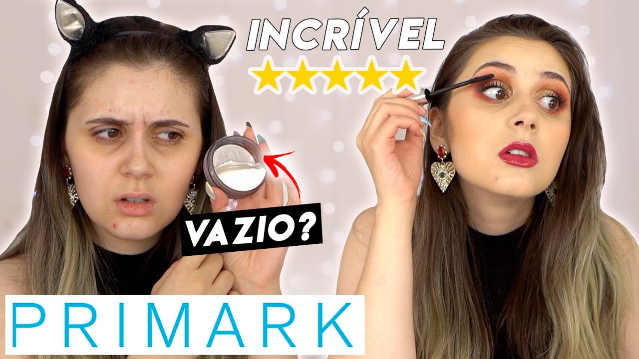 MAQUILHAGEM NOVA na PRIMARK #Pechincha | Joana Gentil