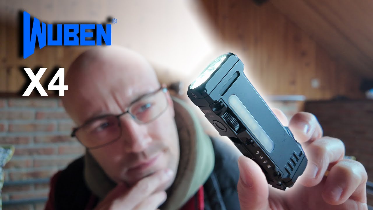 Wuben X4 La lampe torche à Bon rapport qualité prix