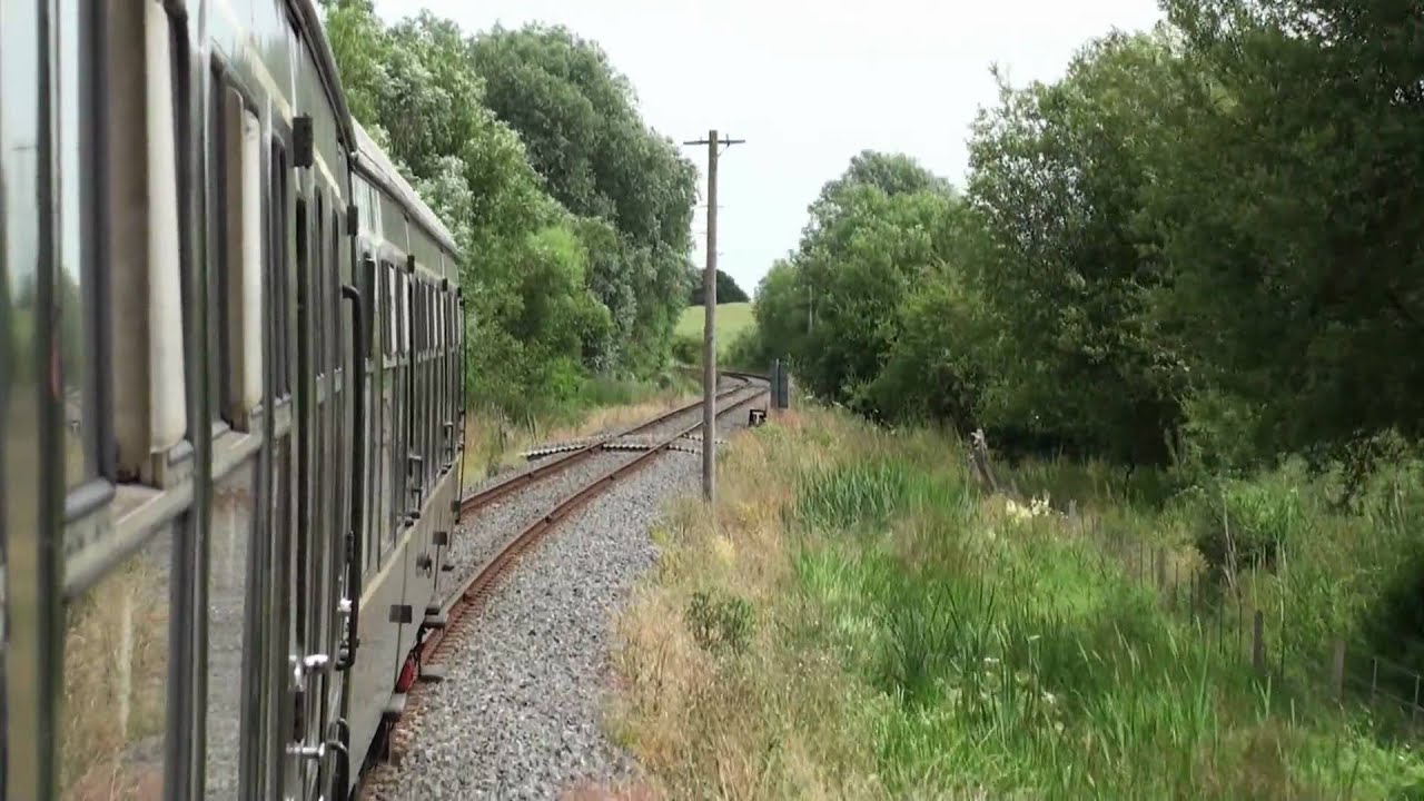 From Bodiam to Tenterden Town with a Class 108 DMU