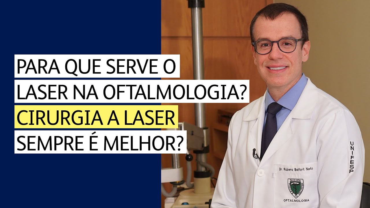 Para que serve o laser na oftalmologia? Cirurgia a laser sempre &eacute; melhor?