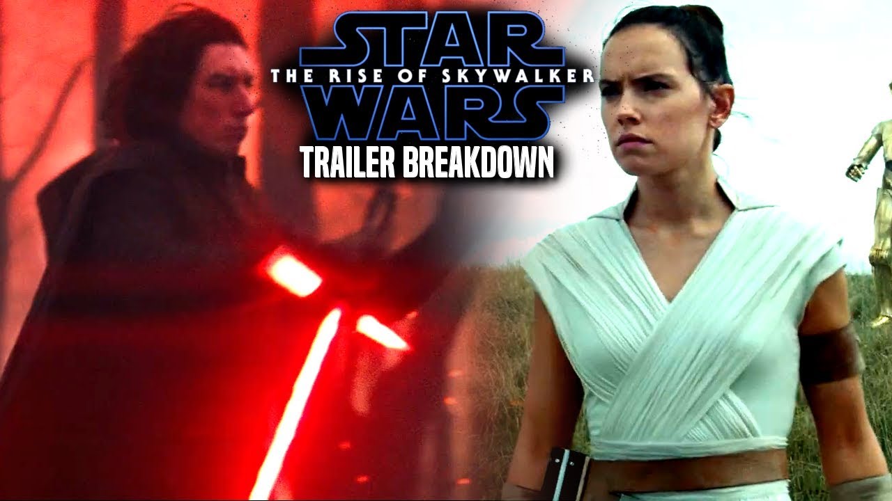 Star Wars The Rise Of Skywalker Trailer Breakdown! (Star Wars Episode 9 Teaser Trailer)