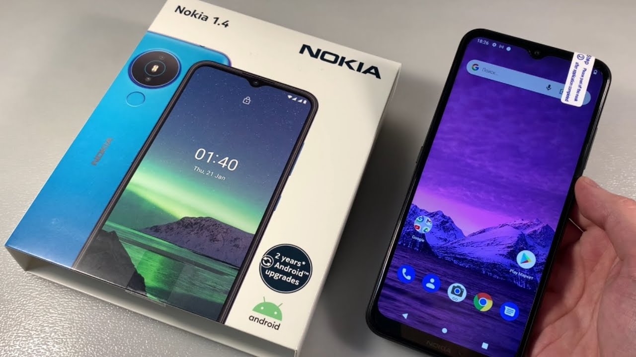 Обзор Nokia 1.4 2/32GB