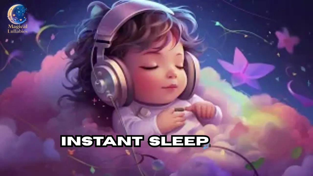 Instant Baby Sleep Music ☁️ Sleeping on Clouds Lullaby | Stops Crying & Soothes Colic