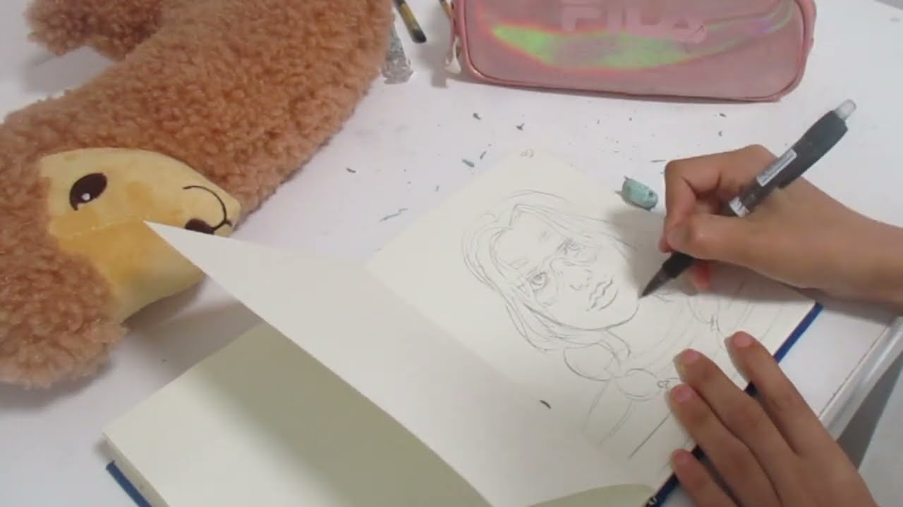 DRAW WITH ME#4 | painting and drawing | wil you be able to draw by it?