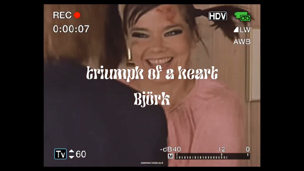 björk - triumph of a heart (slowed + reverb)