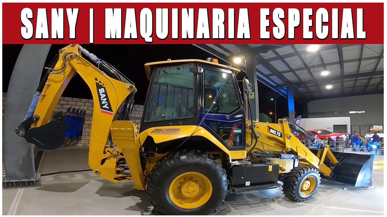 SANY: Maquinaria especial de Andes Motor Perú