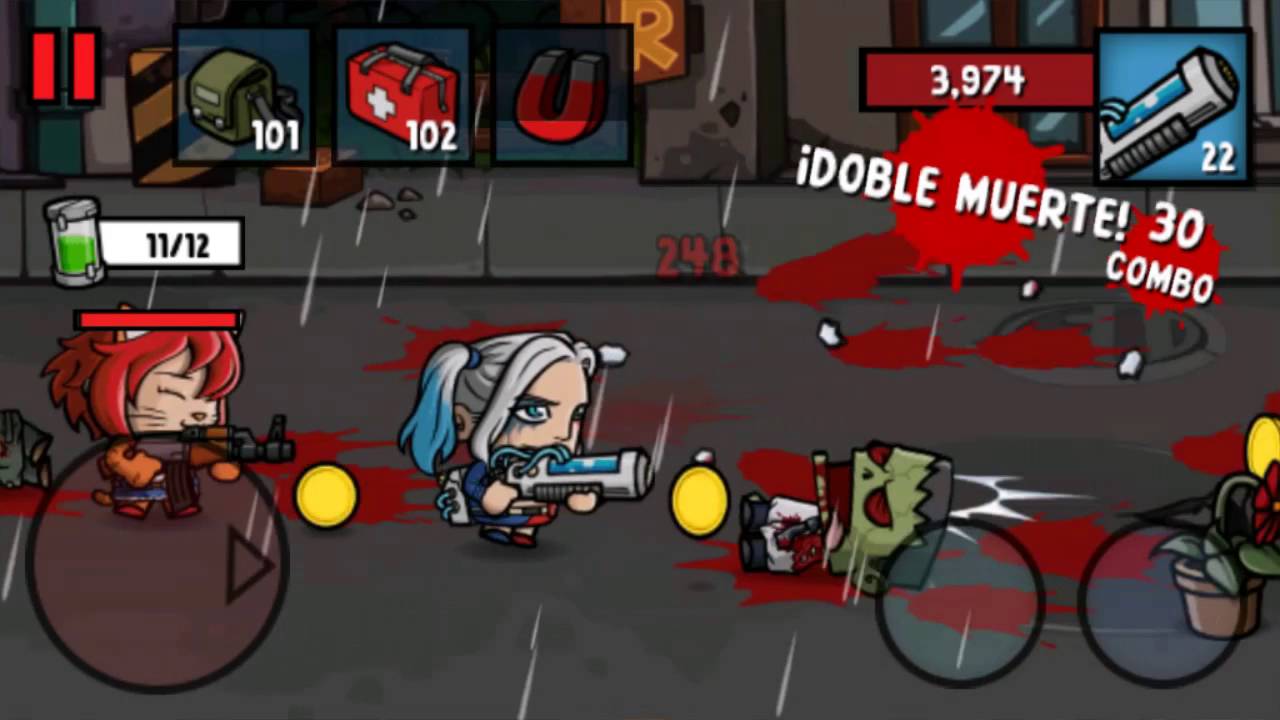 Gameplay con Queen and Cat en Zombie Age 3 con Mods 720p.
