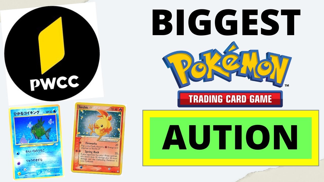 PWCC Pokemon Card Auction Outside Of EBay - Ranking Top 10 Most Expensive Cards