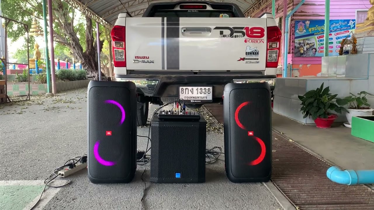 JBL Partybox310 x 2 + Subwofer Active 12”