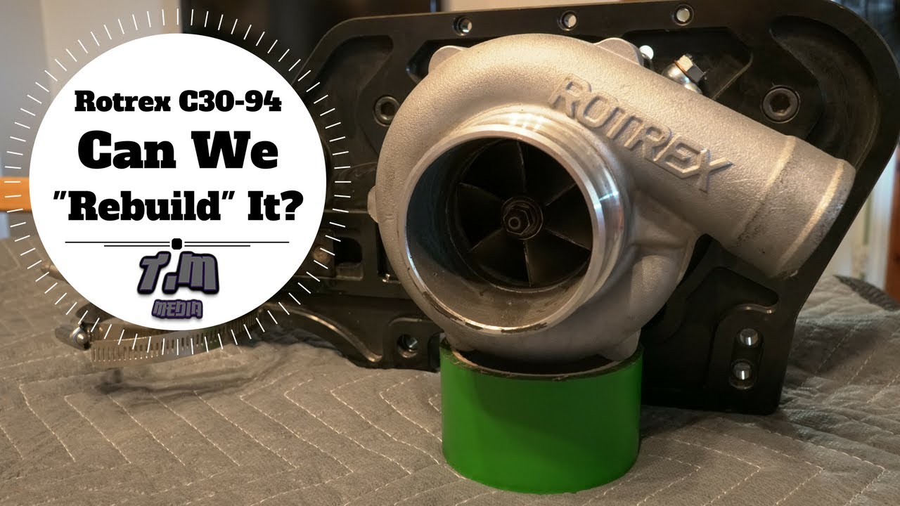 Opening the Rotrex C30-94 Supercharger.