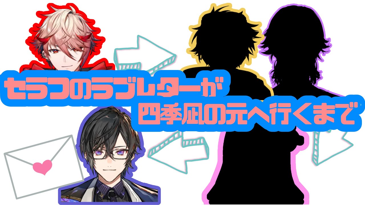 【#にじ鯖夏祭り2023】セラフのラブレターが四季凪の元へ届くまで