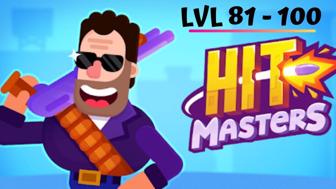 Hitmasters Gameplay Walkthrough 81-100 Levels (Android)