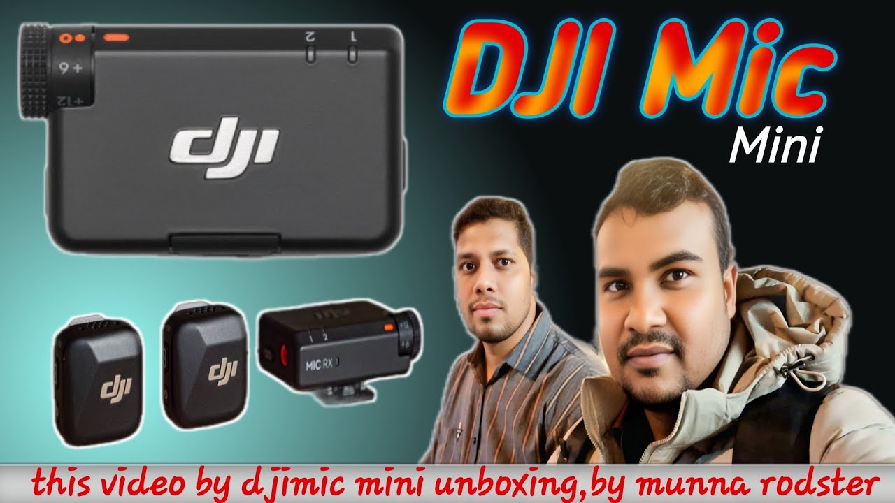 DJI Mic Mini Unboxing in Hindi 🔥 | Sound Test + First Impression