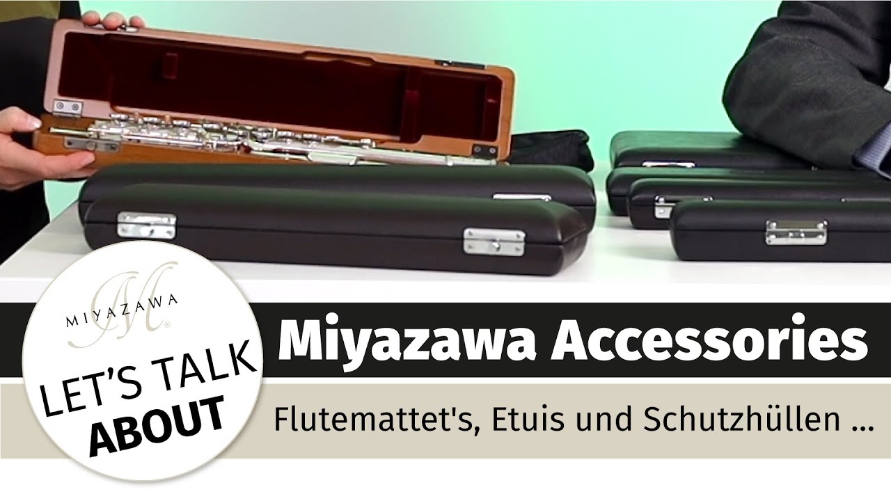 Original Miyazawa Zubehör für Querflöten