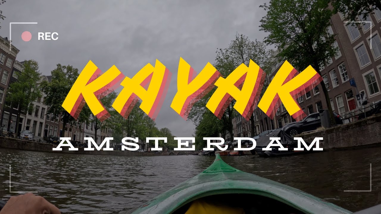AMSTERDAM Kayak Tour | Amsterdam 2024 🇳🇱