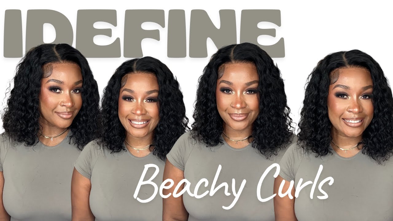 Установка красивого парика CURLY BOB | Парик с кружевной фронтальной частью 13x4 от IDEFINE