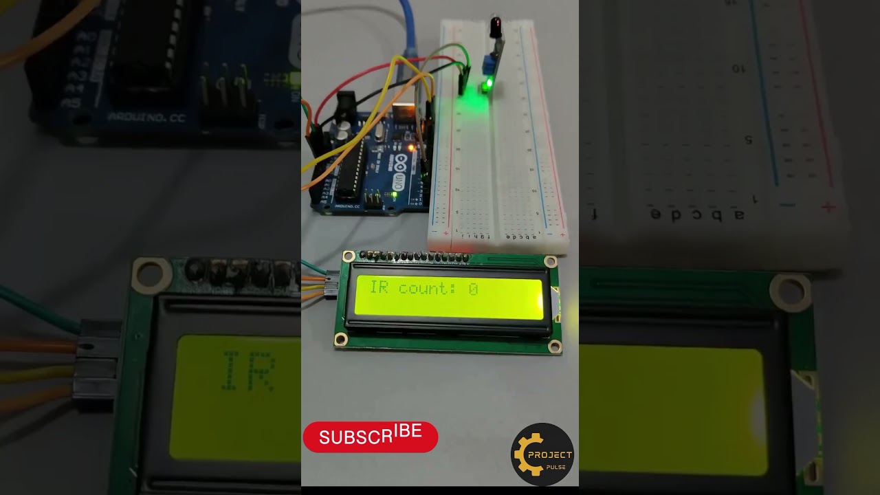 Object Counter || IR project #aurdino #irsensor