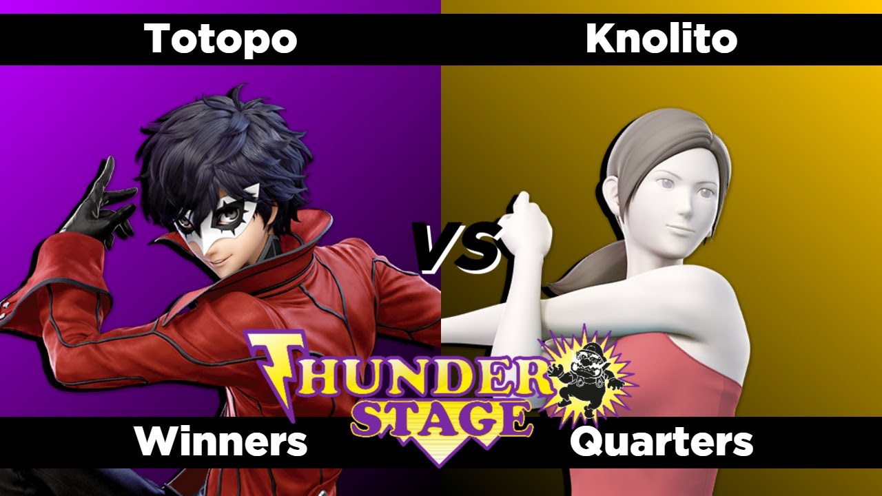 TS 85 - Totopo (Joker) Vs. Knolito (Wii Fit Trainer) Smash Ultimate - SSBU