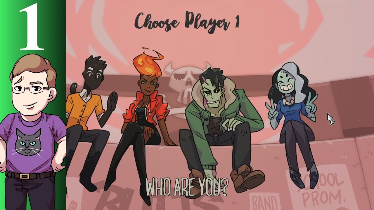 Let's Play Monster Prom (Blind) Part 1/3 - Who's My Type?