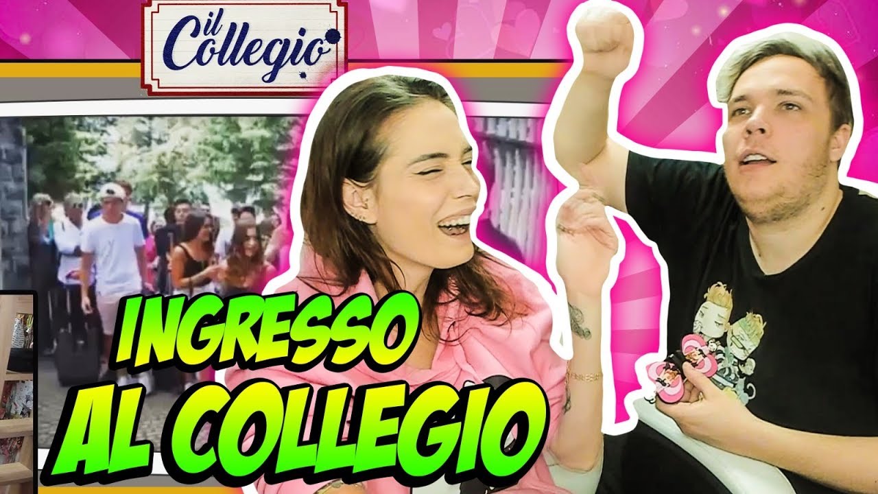 IL COLLEGIO 3: REAZIONE INGRESSO DEI RAGAZZI E TEST D'INGRESSO