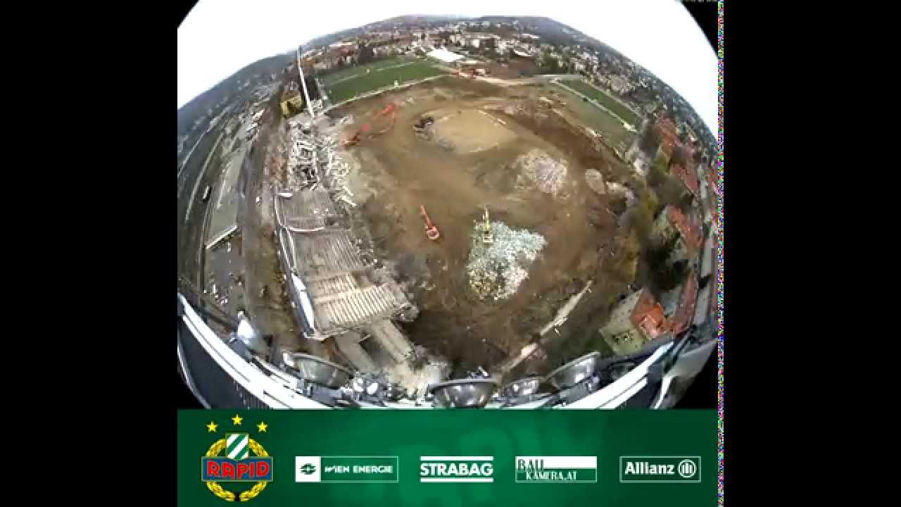 Allianz Stadion: Zeitraffer von Oktober 2014 bis Februar 2015