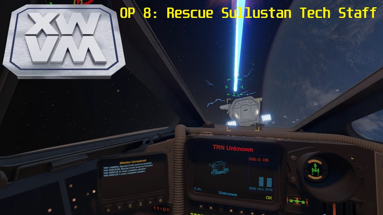 XWVM Public Alpha - Tour 1 Mission 8: Rescue Sullustan Tech Staff