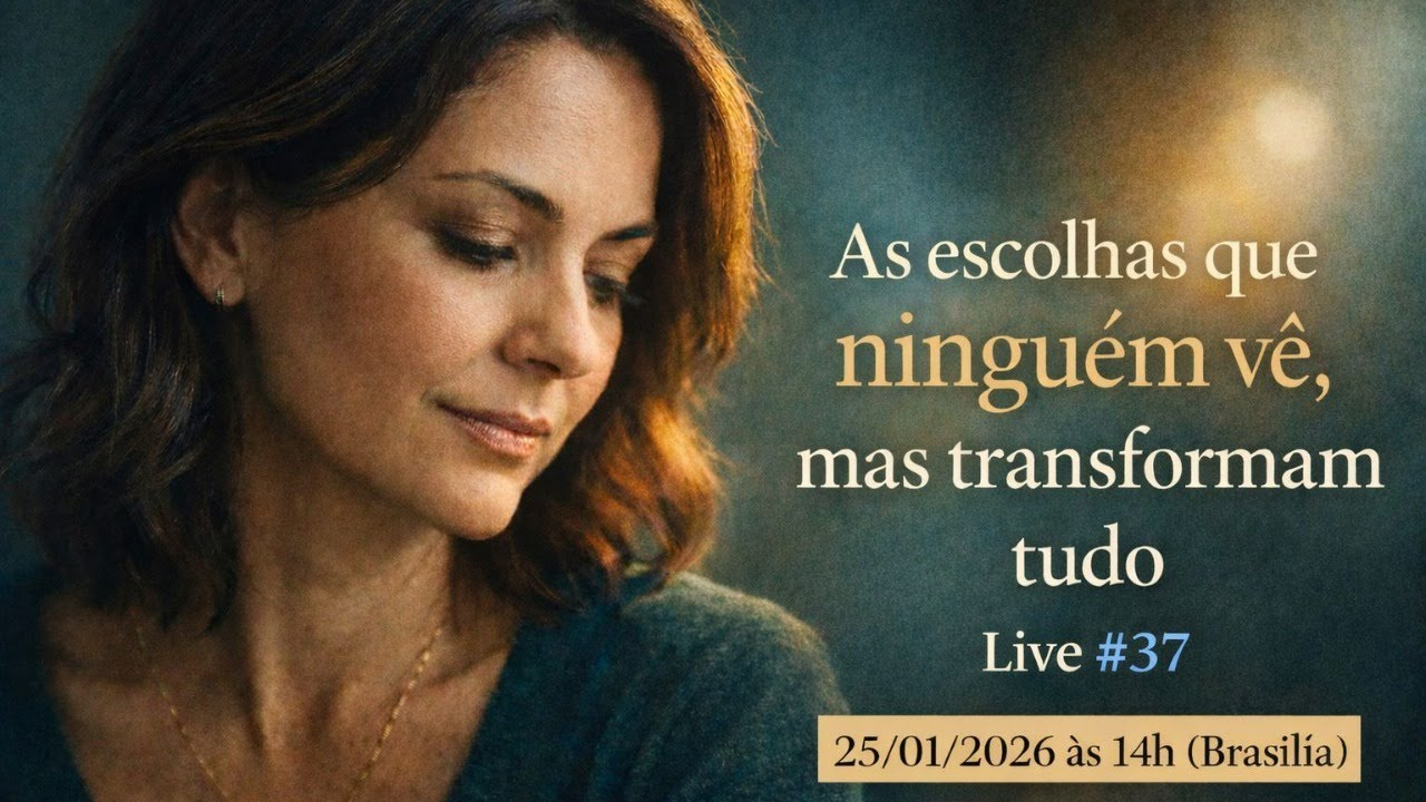 As escolhas invisíveis que transformam tudo | Live #37